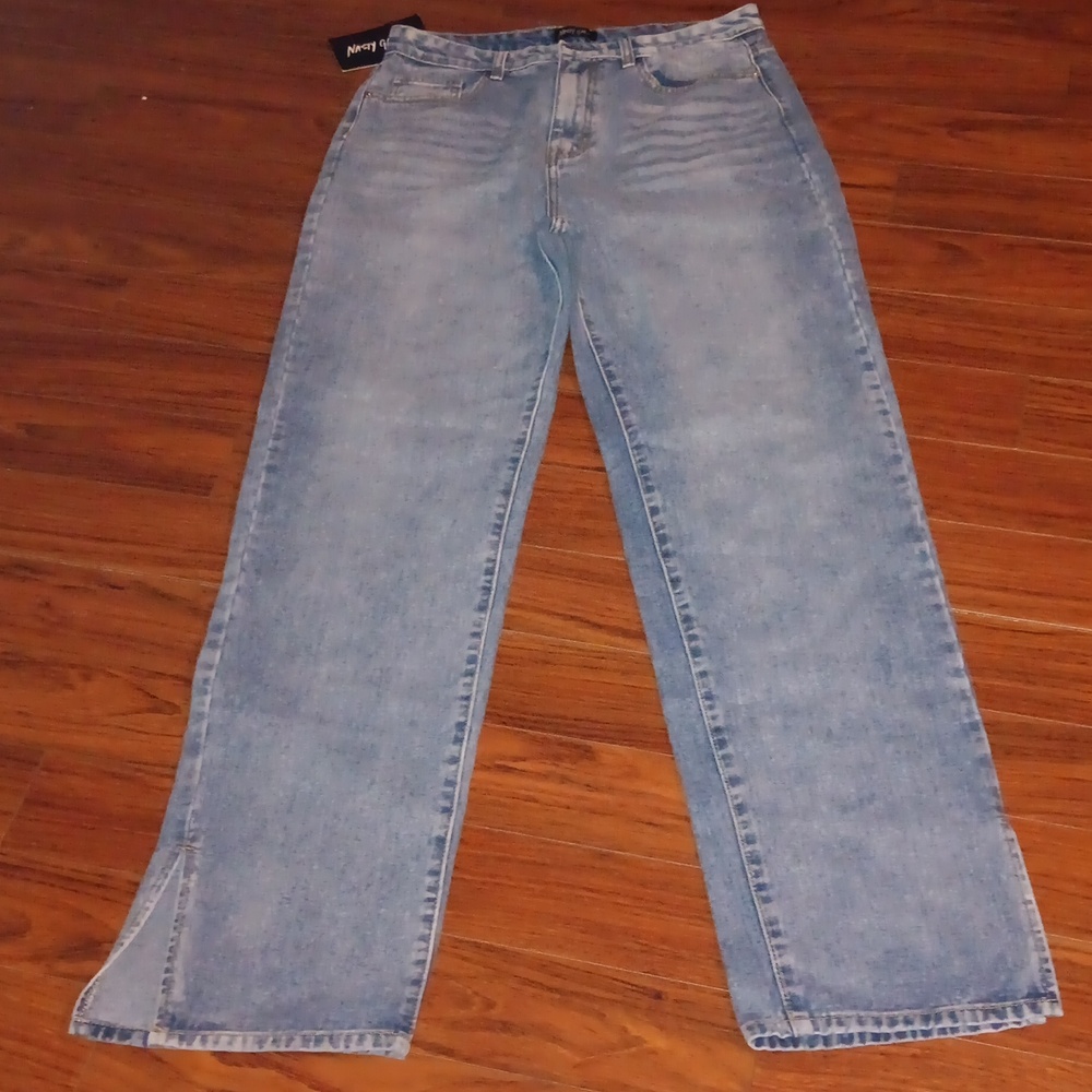 NASTY GAL NWT LIGHT BLUE JEANS